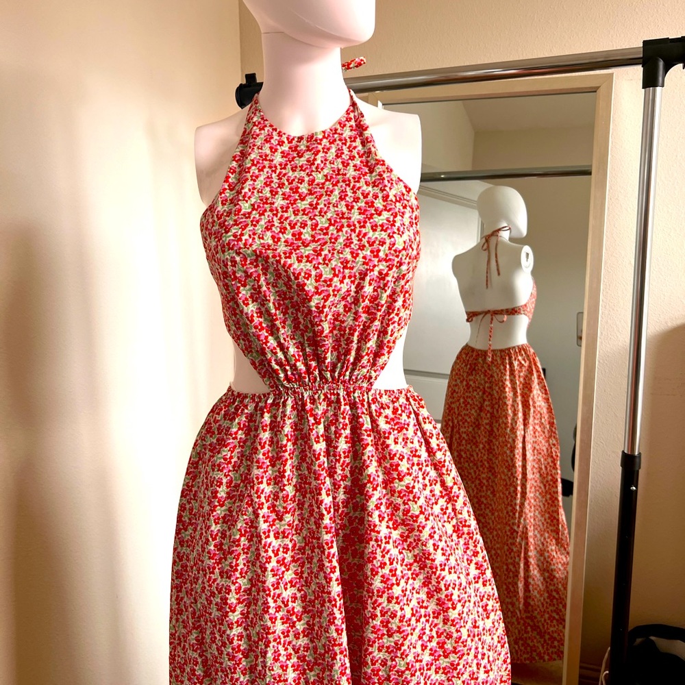 Beautiful long summer dress, Size, Medium